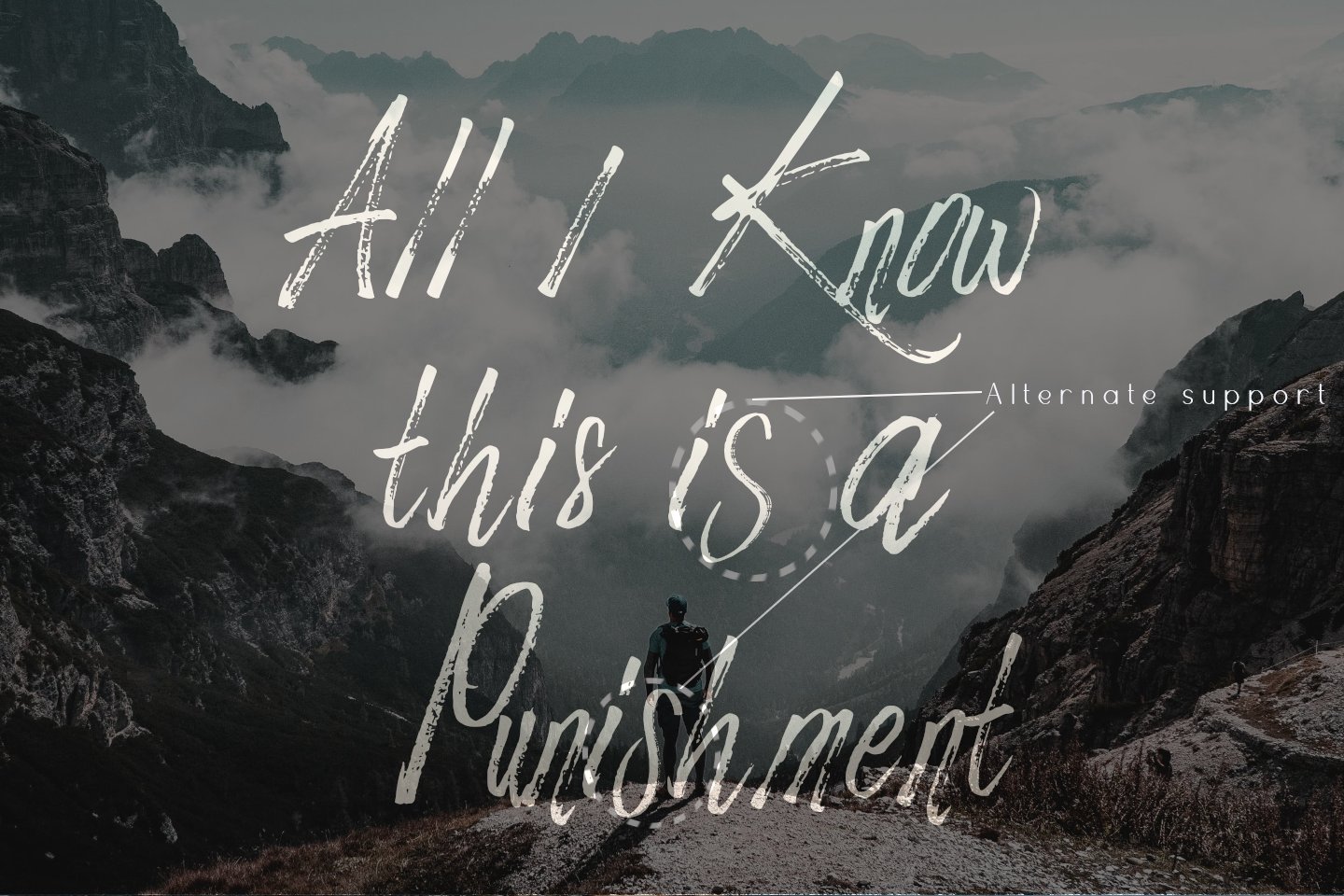 Bricket texture font - Image 13